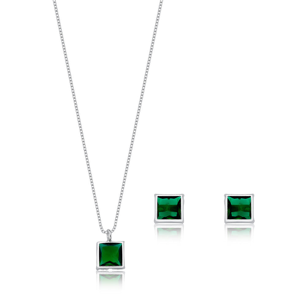 Conjunto Verde Esmeralda 925