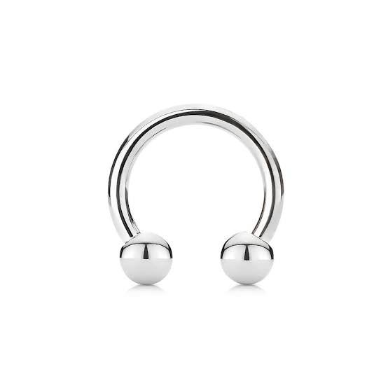 Piercing septo de pressão em Prata 925