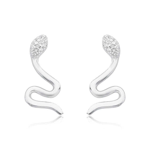 Brinco Serpente Prata 925