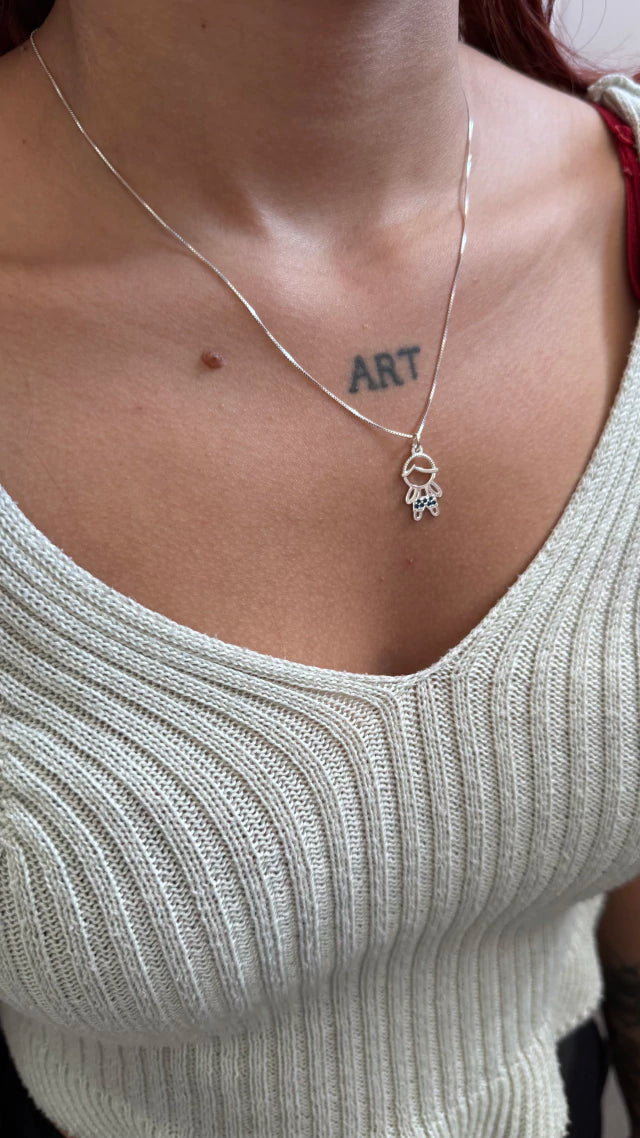 Colar Filho Prata 925