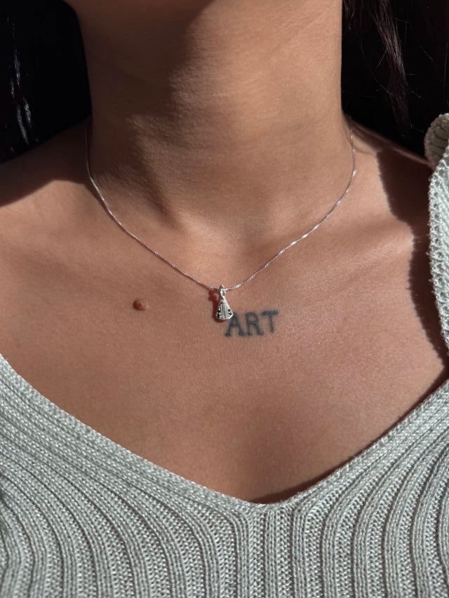 Colar Nossa Senhora Prata 925