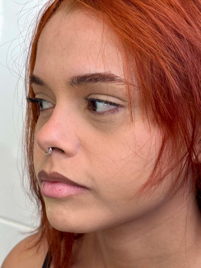 Piercing Fake nariz Prata 925